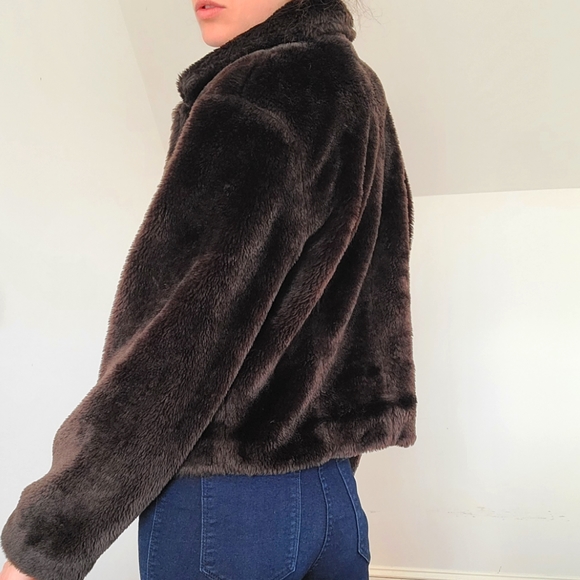 VINTAGE - Faux fur jacket - Picture 4 of 14